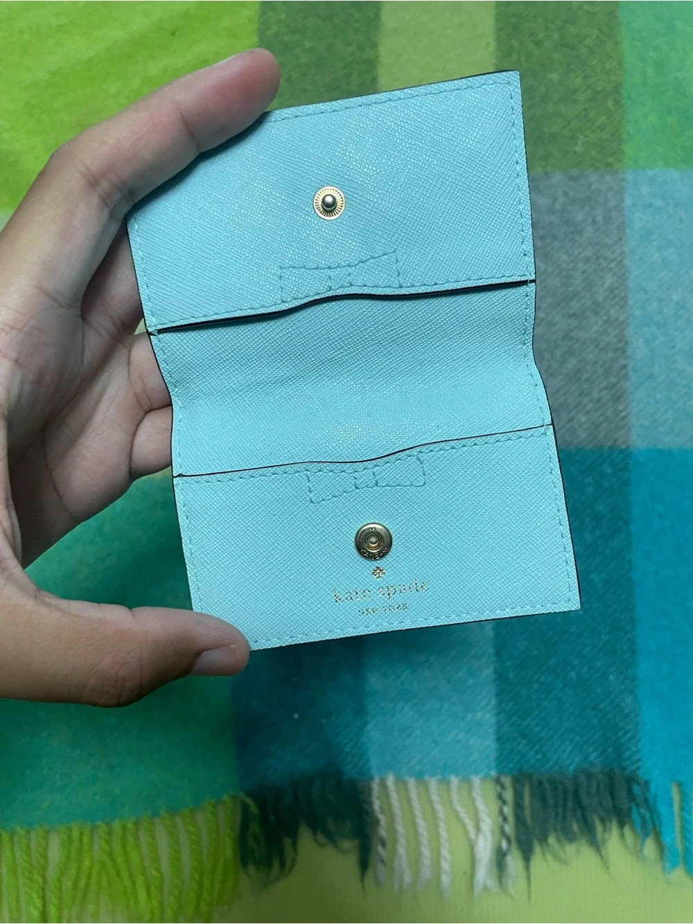 Kate Spade New York Small Saffiano Card Holder
